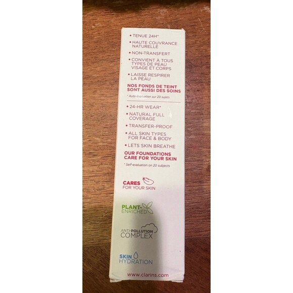 Clarins MATTE foundation 117N - Picture 3 of 4